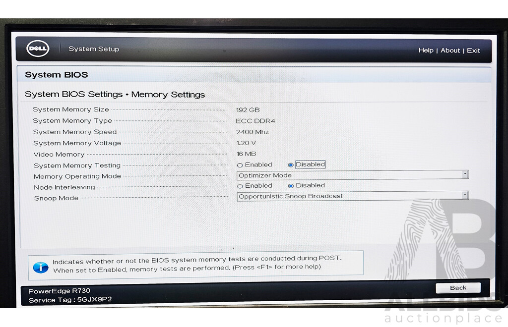 Dell PowerEdge R730 Dual Intel Xeon (E5-2667 V4) 3.20GHz-3.706Hz 8-Core CPU 2RU Server W/ 192GB DDR4