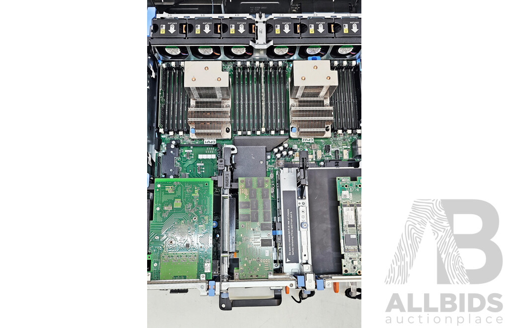 Dell EMC PowerEdge R740 Dual Intel Xeon GOLD (6144) 3.50GHz-4.20GHz 8-Core CPU 2RU Server W/ 64GB DDR4