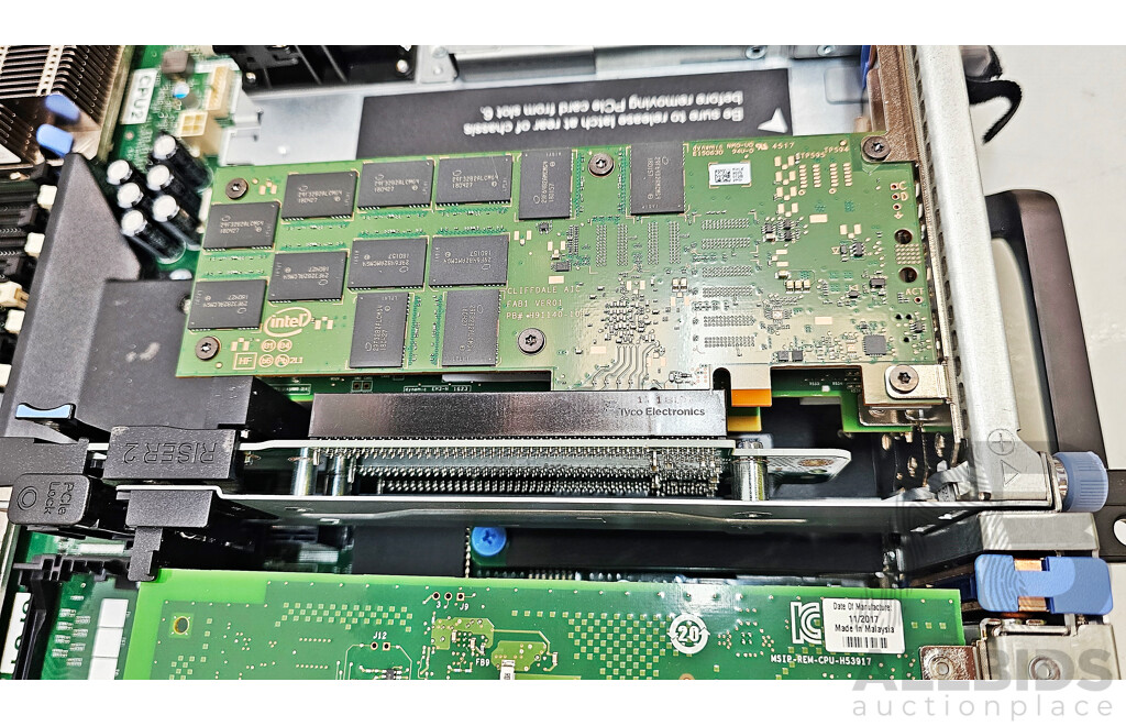 Dell EMC PowerEdge R740 Dual Intel Xeon GOLD (6144) 3.50GHz-4.20GHz 8-Core CPU 2RU Server W/ 64GB DDR4