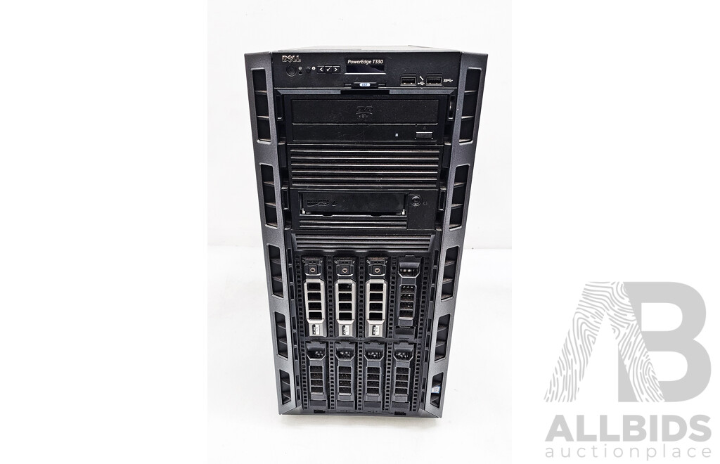 Dell PowerEdge T330 Intel Xeon (E3-1220 V5) 3.00GHz-3.50GHz 4-Core CPU Workstation
