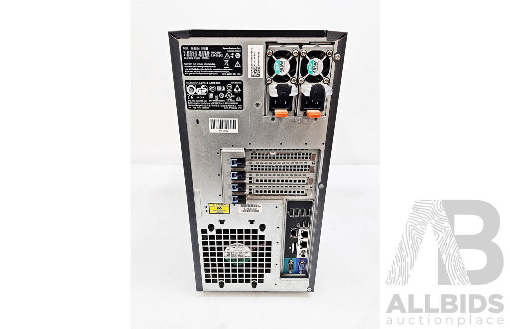 Dell PowerEdge T330 Intel Xeon (E3-1220 V5) 3.00GHz-3.50GHz 4-Core CPU Workstation