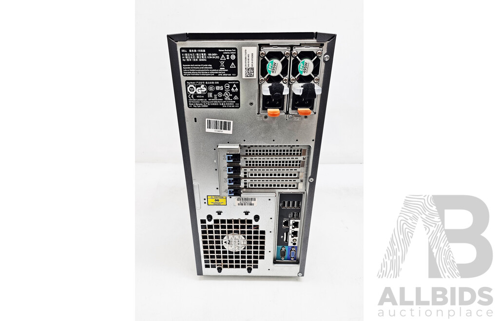 Dell PowerEdge T330 Intel Xeon (E3-1220 V5) 3.00GHz-3.50GHz 4-Core CPU Workstation