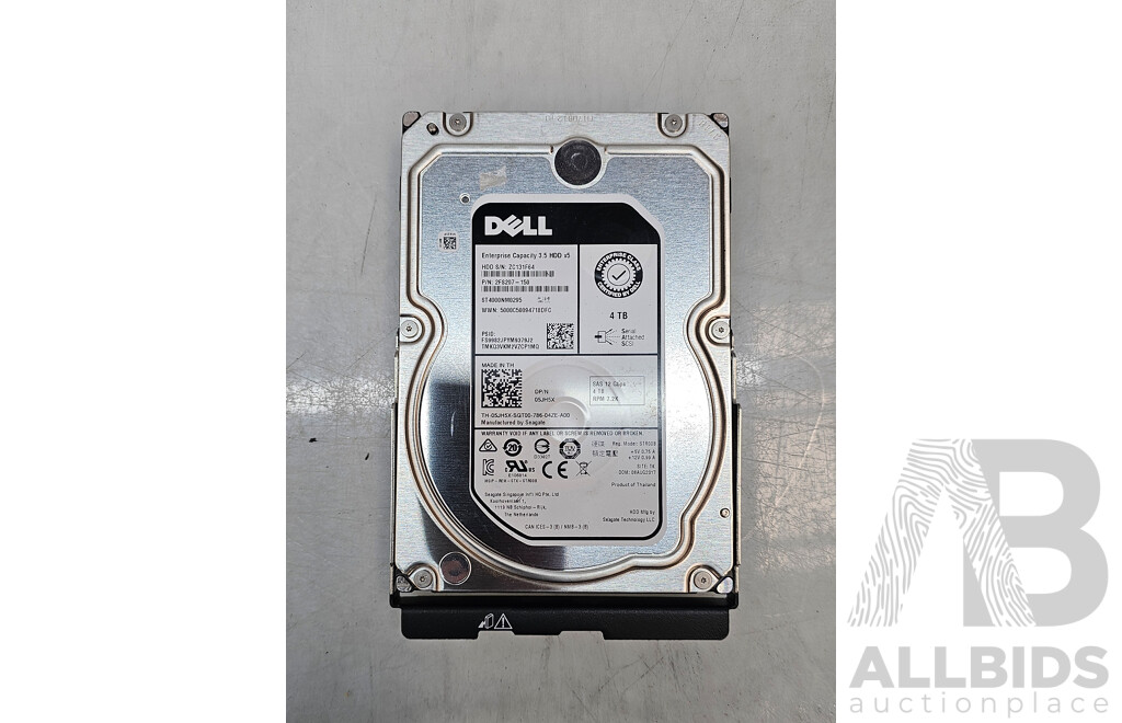 Dell (ST4000NM0295) 4TB SAS 12Gbps 7.2K 3.5-Inch Hard Drive