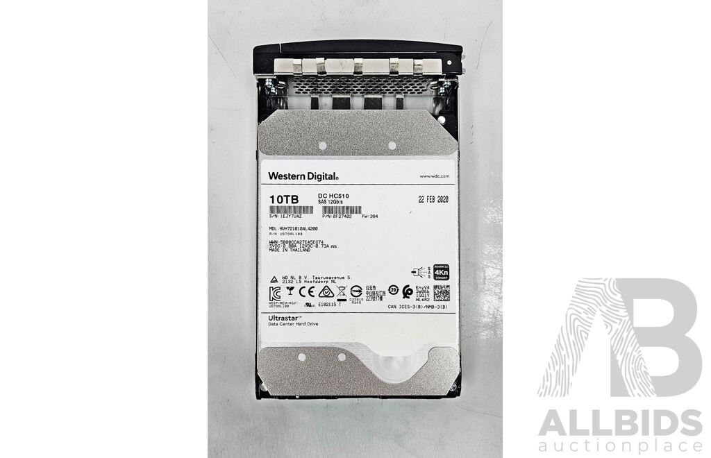 Western Digital (0F27402) 10TB 12Gbps SAS 3.5-Inch Hard Drive