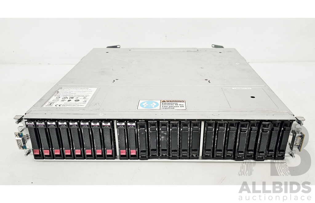 HP (FCLSE-0801) StorageWorks 24-Bay 2RU Hard Drive Array W/ 15TB Storage