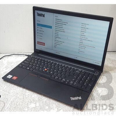 Lenovo ThinkPad E15 10th Gen Intel Core i7 (10510U) 1.80GHz-4.90GHz 4-Core CPU 15.6-Inch Laptop