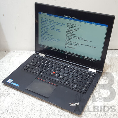 Lenovo ThinkPad Yoga 260 Intel Core i5 (6200U) 2.30GHz-2.80GHz 2-Core CPU 12.5-Inch Touchscreen Laptop