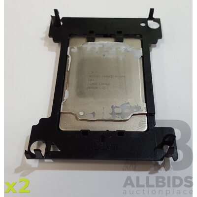Intel Xeon SILVER (4110) 2.10GHz-3.00GHz 8-Core Server CPU - Lot of Two