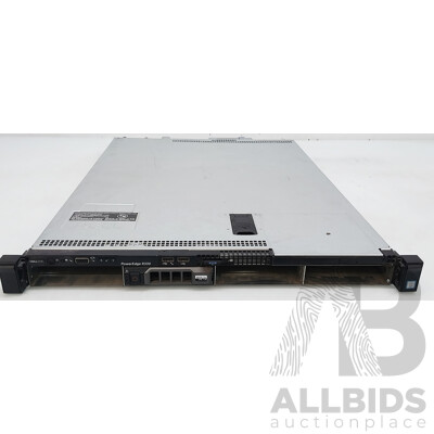 Dell EMC PowerEdge R330 Intel Xeon (E3-1220 V5) 3.00GHz-3.50GHz 4-Core CPU 1RU Server W/ 16GB DDR4
