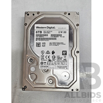 Western Digital (0B36039) 6TB 6Gbps 7.2K RPM SATA 3.5-Inch Hard Drive