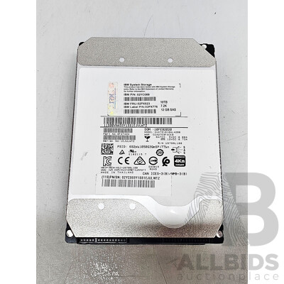 IBM (0F27424) 10TB 12Gbps 7.2K SAS 3.5-Inch Hard Drive