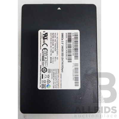 Samsung (MZ-7KM240N) 240GB SATA 2.5-Inch Solid State Drive - Lot of Ten