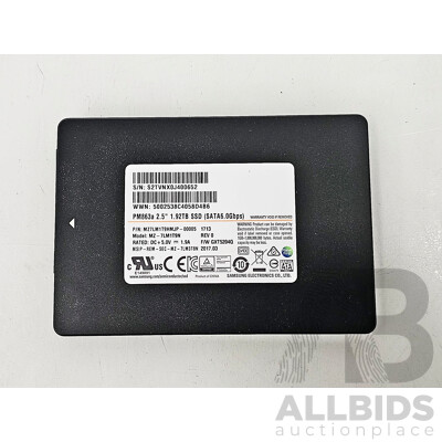 Samsung (MZ-7LM1T9N) PM863a 1.92TB SATA 6Gbps 2.5-Inch Solid State Drive