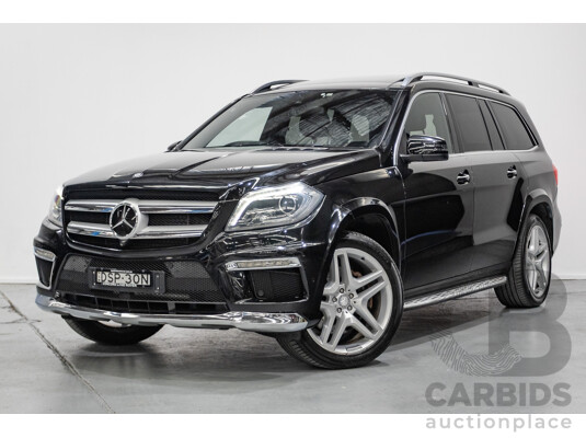 5/2015 Mercedes-Benz GL350 BlueTEC AMG Line (AWD) X166 MY14 4d Wagon Obsidian Black Metallic Turbo Diesel V6 3.0L -7 Seater