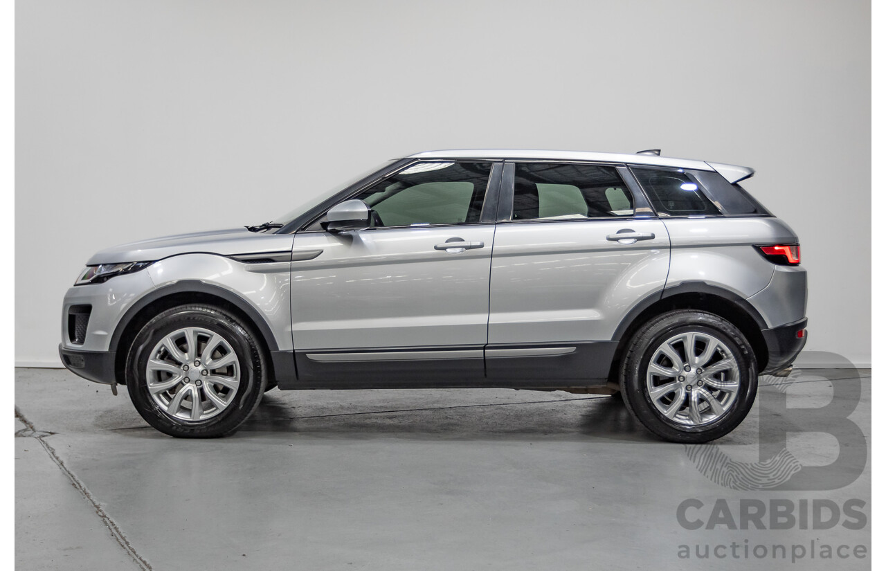 1/2018 Range Rover Evoque TD4 SE (AWD) LV MY18 5d Wagon Rhodium Silver Metallic Turbo Diesel 2.0L