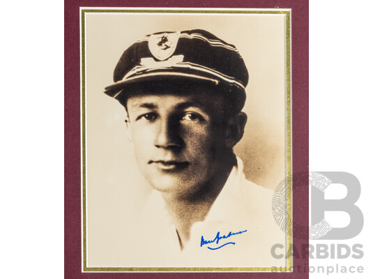 Limited Edition Sir Donald Bradman St George DCC Cap Presentation, No. 73/200