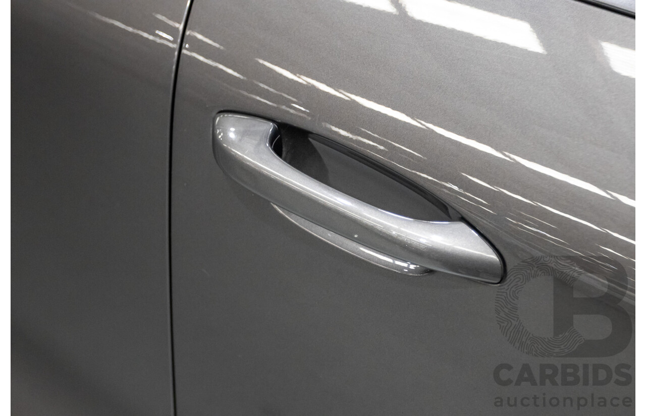 8/2014 Porsche Macan Turbo (AWD) 95B 4d Wagon Agate Grey Metallic Twin Turbo V6 3.6L