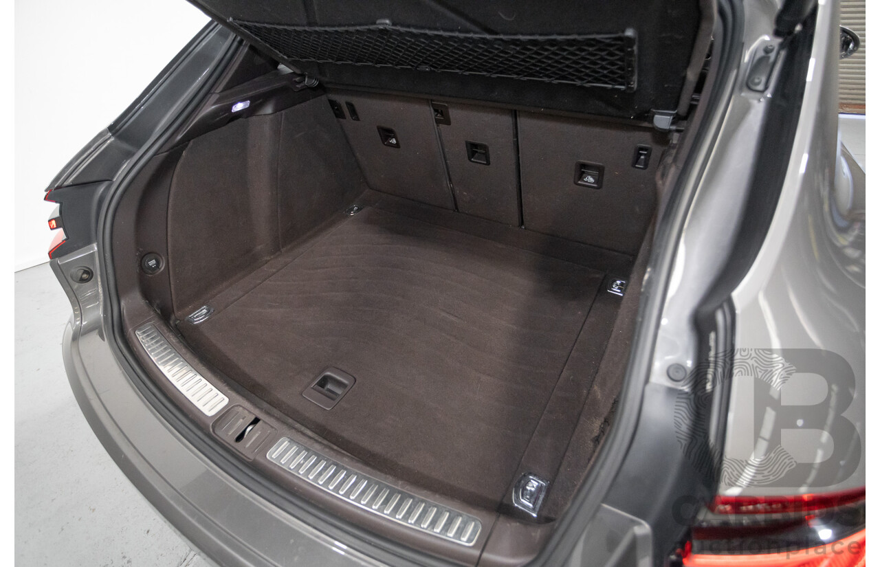 8/2014 Porsche Macan Turbo (AWD) 95B 4d Wagon Agate Grey Metallic Twin Turbo V6 3.6L