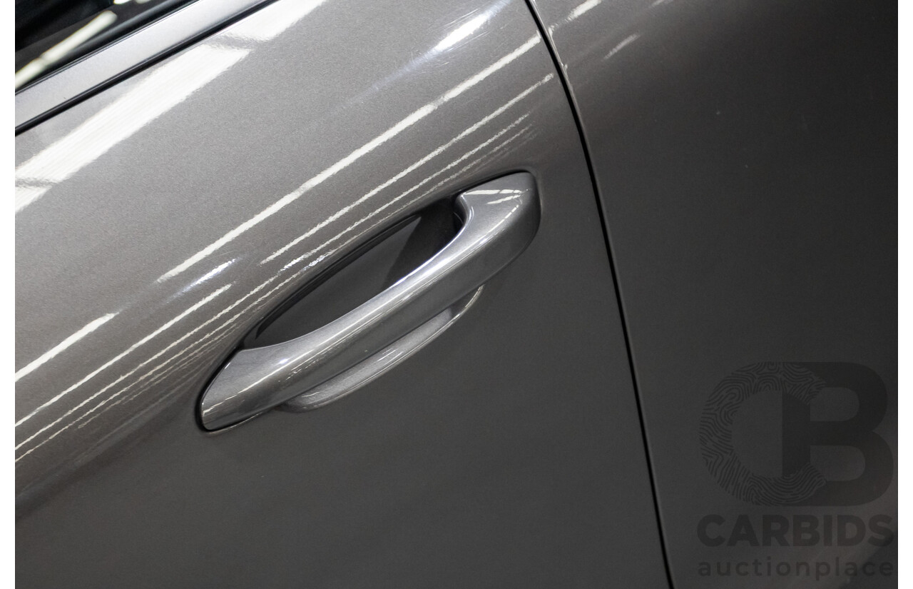 8/2014 Porsche Macan Turbo (AWD) 95B 4d Wagon Agate Grey Metallic Twin Turbo V6 3.6L