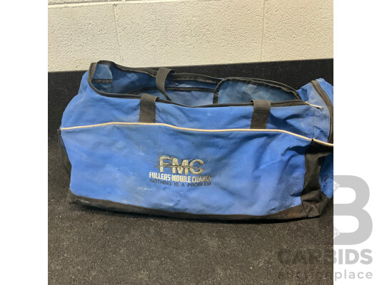 DEWALT DCW210 Sander (Skin Only) , DEWALT DCB11004-XE Battery Charger, Tool Bag, and Assorted Dril Bits, and Other