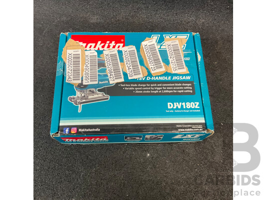 MAKITA DJV182Z 18V Cordless Brushless Jigsaw ( Skin Only )