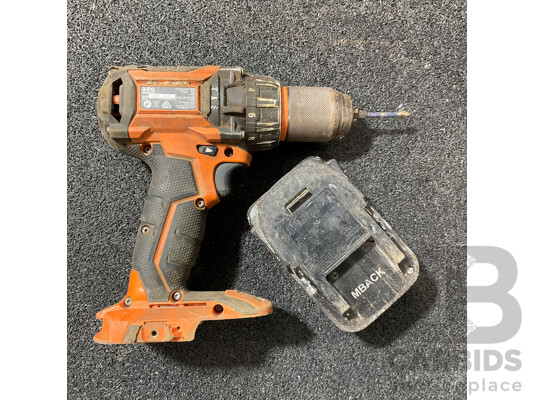 AEG Brushless Hammer Drill (BSB18CBM) with 4.0Ah Battery