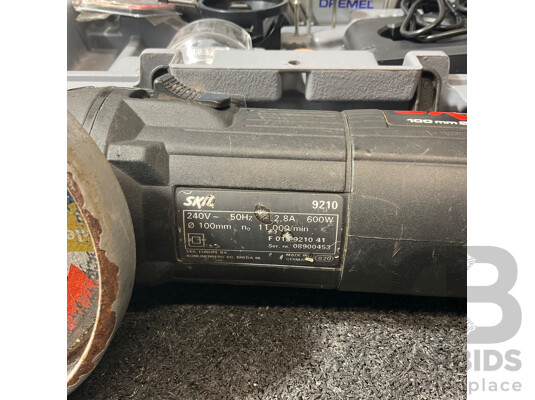 DREMAL & SKIL Angle Grinder Lot of 2
