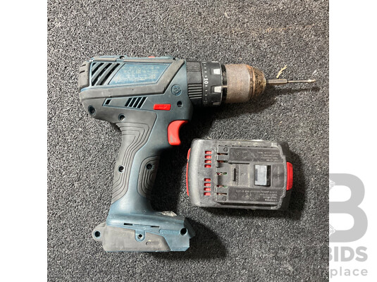 BOSCH Drill & 18V 5.0ah Battery