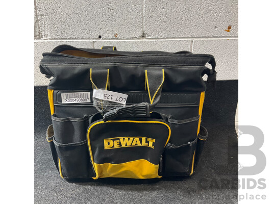 ASSORTED Tools & DEWALT Toolbag Lot of 2