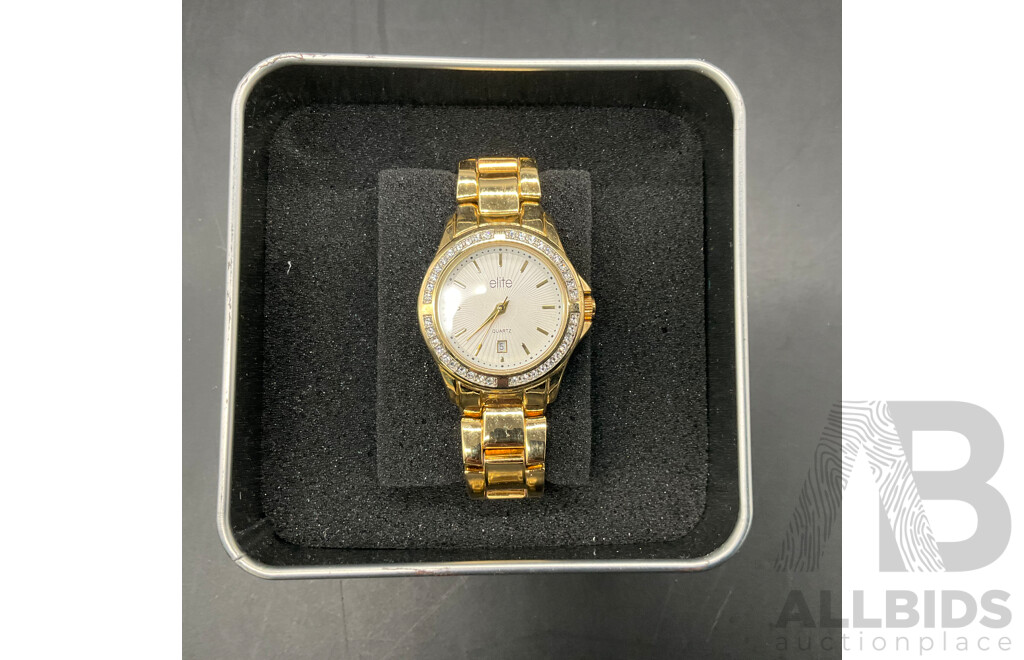 CALVIN KLEIN Watch & ELITE Watch - Lot of 2