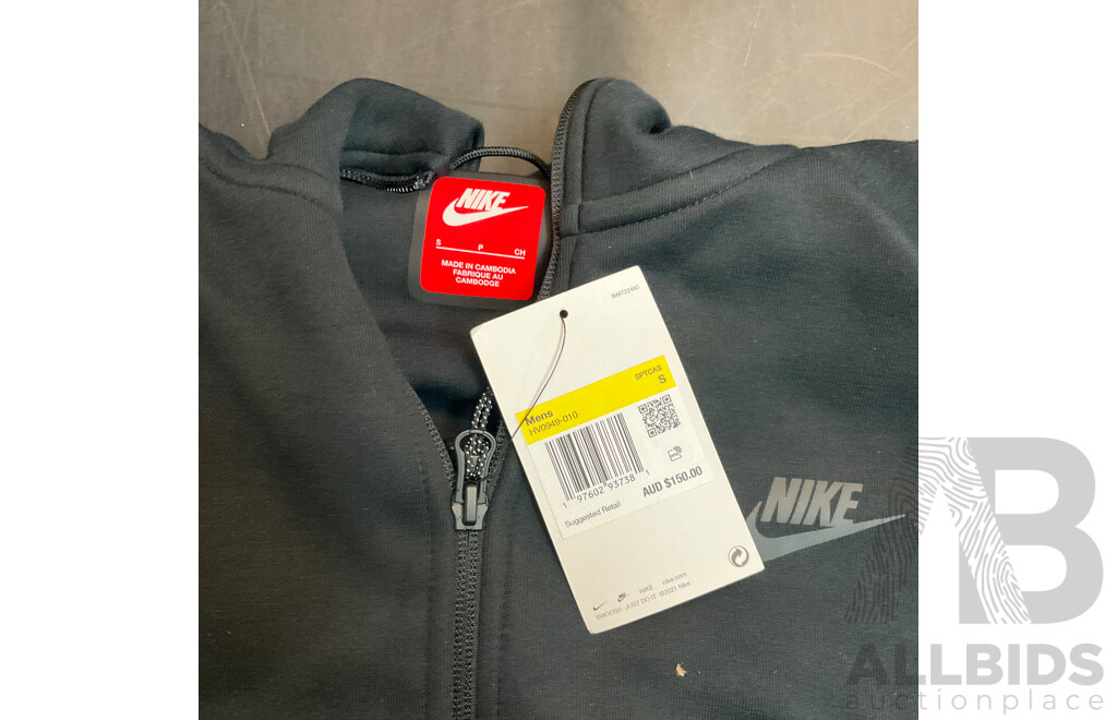 NIKE Air Max Full-Zip Hoodie, NIKE Full-Zip Hoodie, YD. Floral Shirt- Lot of 3
