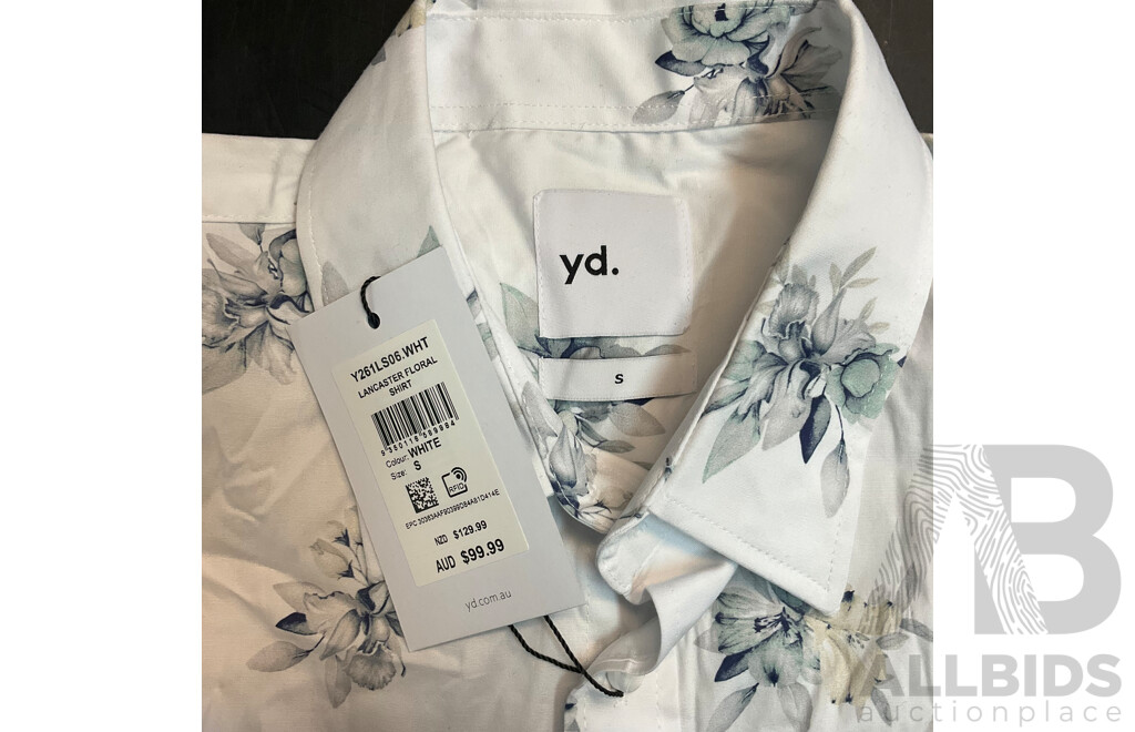 NIKE Air Max Full-Zip Hoodie, NIKE Full-Zip Hoodie, YD. Floral Shirt- Lot of 3