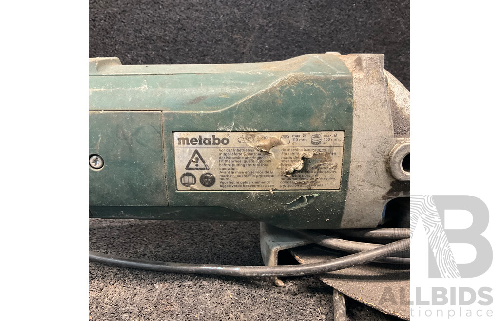 METABO Large Angle Grinder Corded