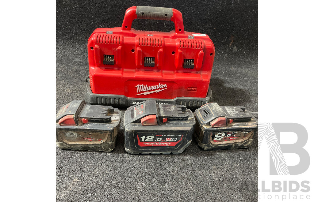 MILWAUKEE M12 & M18 Rapid Charger Station