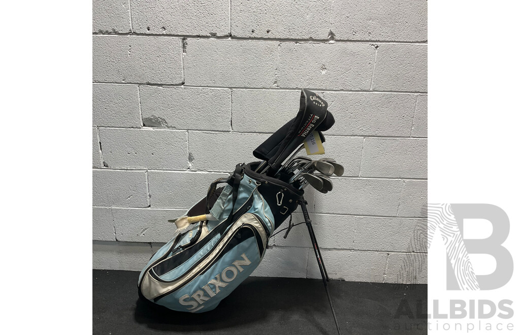 CALLAWAY BIG BERTHA Golf Clubs with Carry Bag & Other