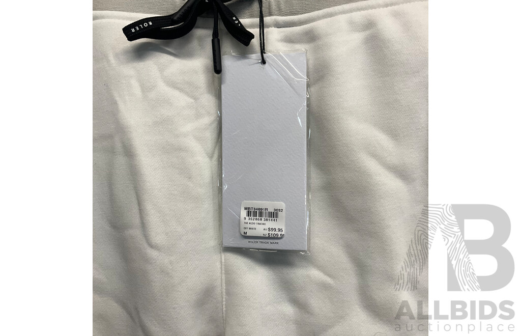 Yd. Fetch Crew Neck Size S , ROLLER the Aldo Trackies Size M Lot of 2