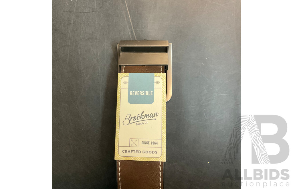 RIPCURL Thongs , ANKO Drinkbottle , R.M. WILLIAMS Wallet , REVERSIBLE Brockman Belt , BEN SHERMAN 2 BELT GIFT SET , AUSTRALIAN  GEOGRAPHIC Binocular , JUICY COUTURE BRA 34B , LOT of 7