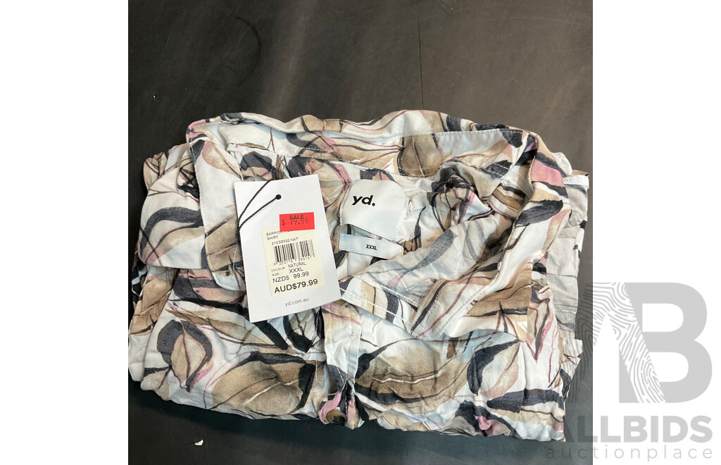 ASSORTED CLOTHING , YD. , TAROCASH , JOHNNY BIGG , LOT of 5