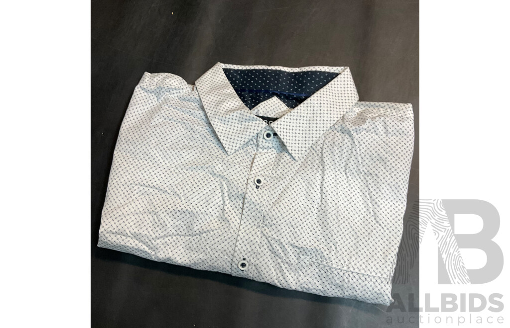 ASSORTED CLOTHING , YD. , TAROCASH , JOHNNY BIGG , LOT of 5