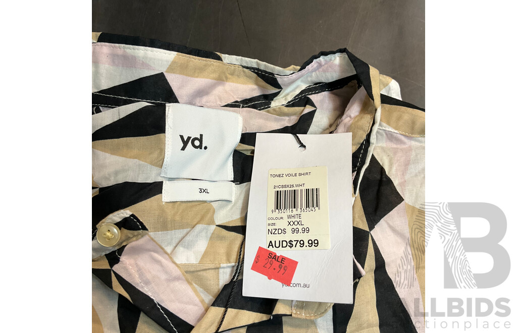 ASSORTED CLOTHING , JOHNNY BIGG , STRETCH , the NORTH FACE , YD. , GILDAN SOFTSTYLE , LOT of 5