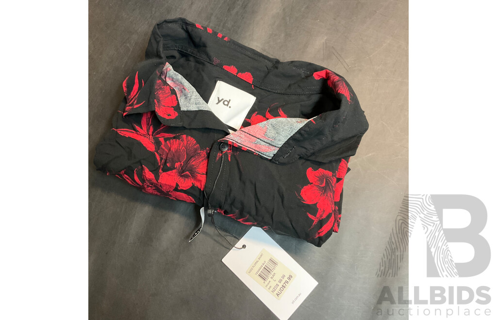 ASSORTED CLOTHING , CONNER , TAROCASH , RESERVE , YD. , LOT of 5