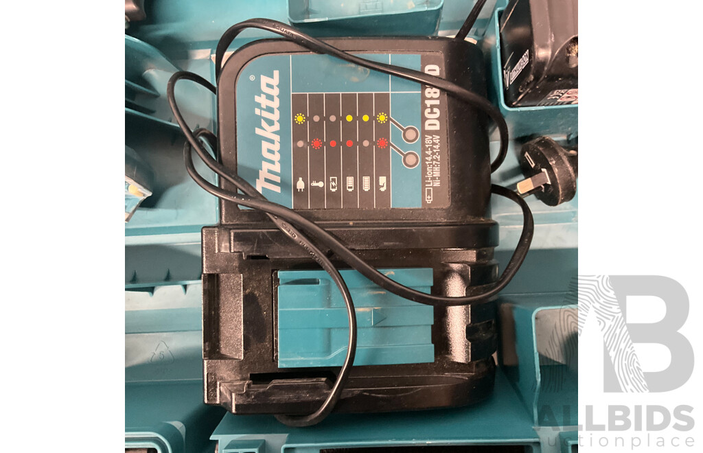 MAKITA Twin Set with Carry Case