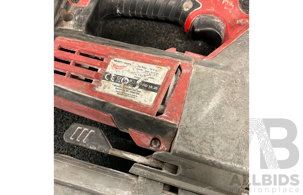 MILWAUKEE M18 Cordless Jigsaw HD18JS  (Skin Only)