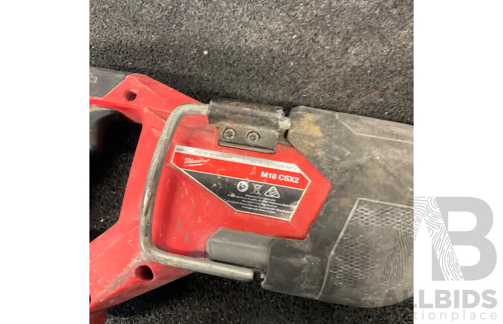 MILWAUKEE M18 FUEL SAWZALL Reciprocating Saw (CSX2) (Skin Only)