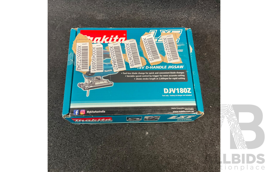 MAKITA DJV182Z 18V Cordless Brushless Jigsaw ( Skin Only )