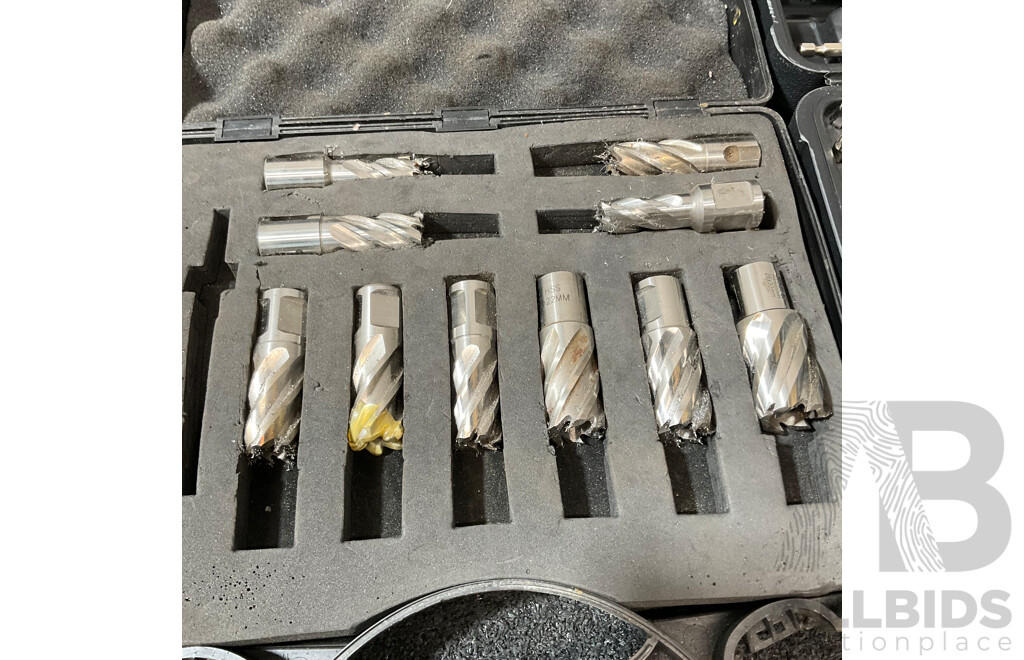 ROCKWELL Screwdriver Set and H&B Mag Drill Bits Set - Lot of 2
