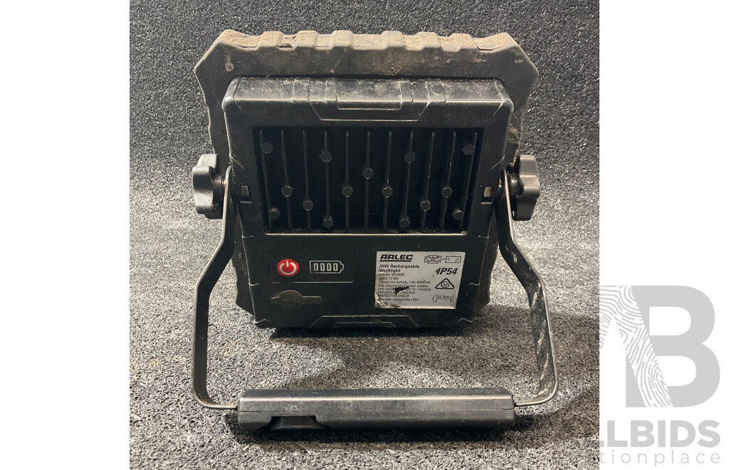 ARLEC 30W Rechargerble LED Work Light ( Model WL0030 )