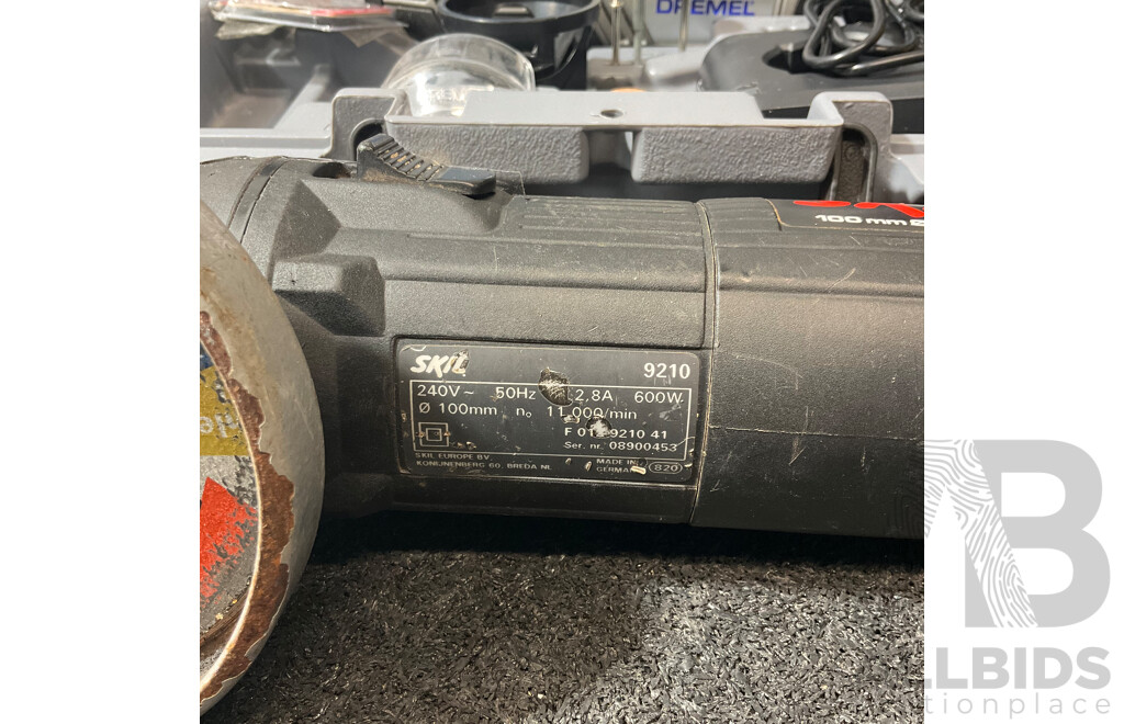 DREMAL & SKIL Angle Grinder Lot of 2