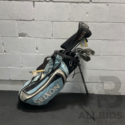 CALLAWAY BIG BERTHA Golf Clubs with Carry Bag & Other