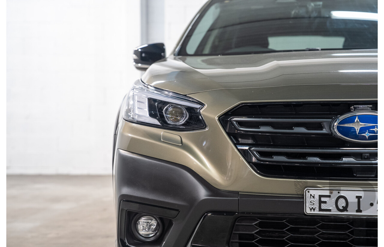 10/2021 Subaru Outback Sport AWD MY21 4d Wagon Green 2.5L